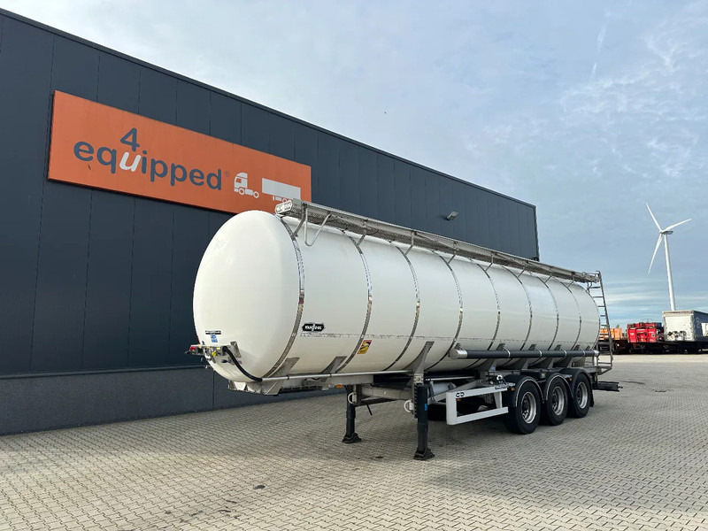 Van Hool FOOD / 39.000L / 3-COMP / INOX / NL-trailer / APK: 07/2026 - Tank semi-trailer: picture 1 Van Hool FOOD / 39.000L / 3-COMP / INOX / NL-trailer / APK: 07/2026 - Tank semi-trailer: picture 1