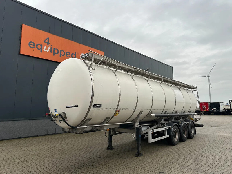 Van Hool LEBENSMITTEL / 39.000L / 3-KAMMER / INOX / NL-Auflieger / APK: 04/2026 - Tank semi-trailer: picture 1 Van Hool LEBENSMITTEL / 39.000L / 3-KAMMER / INOX / NL-Auflieger / APK: 04/2026 - Tank semi-trailer: picture 1