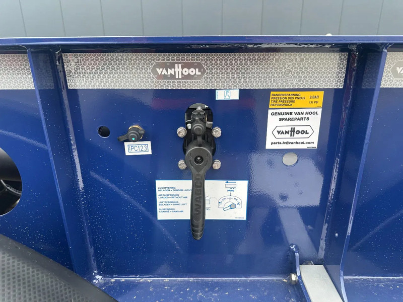 New Container transporter/ Swap body semi-trailer Van Hool NEW / DIRECT AVAILABLE 20FT ADR-CHASSIS, EMPTY WEIGHT: 3.300KG, DISCBRAKES, 3x available, ALU WHEELS: picture 16