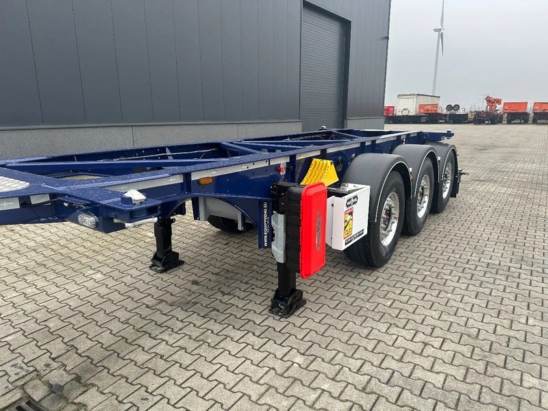 New Container transporter/ Swap body semi-trailer Van Hool NEW / DIRECT AVAILABLE 20FT ADR-CHASSIS, EMPTY WEIGHT: 3.300KG, DISCBRAKES, 3x available, ALU WHEELS: picture 8