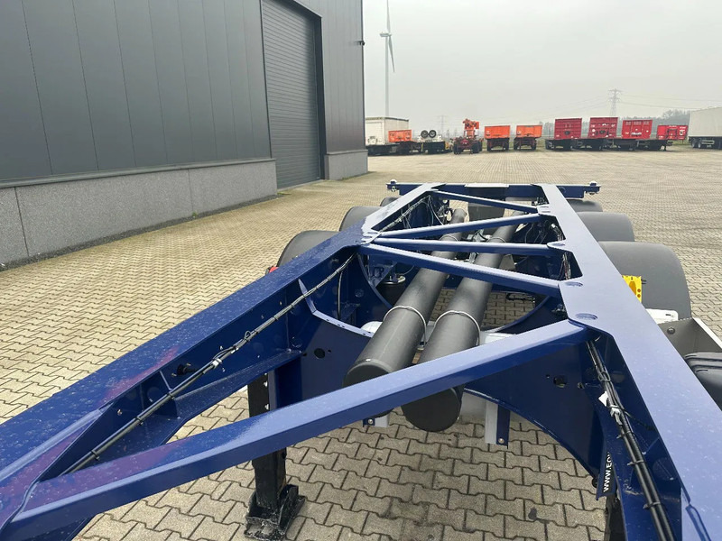 New Container transporter/ Swap body semi-trailer Van Hool NEW / DIRECT AVAILABLE 20FT ADR-CHASSIS, EMPTY WEIGHT: 3.300KG, DISCBRAKES, 3x available, ALU WHEELS: picture 19