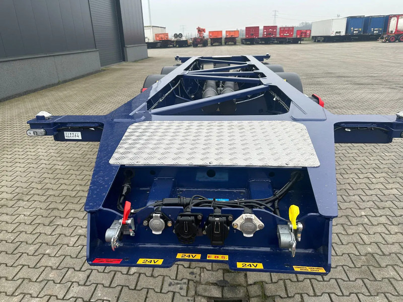 New Container transporter/ Swap body semi-trailer Van Hool NEW / DIRECT AVAILABLE 20FT ADR-CHASSIS, EMPTY WEIGHT: 3.300KG, DISCBRAKES, 3x available, ALU WHEELS: picture 10