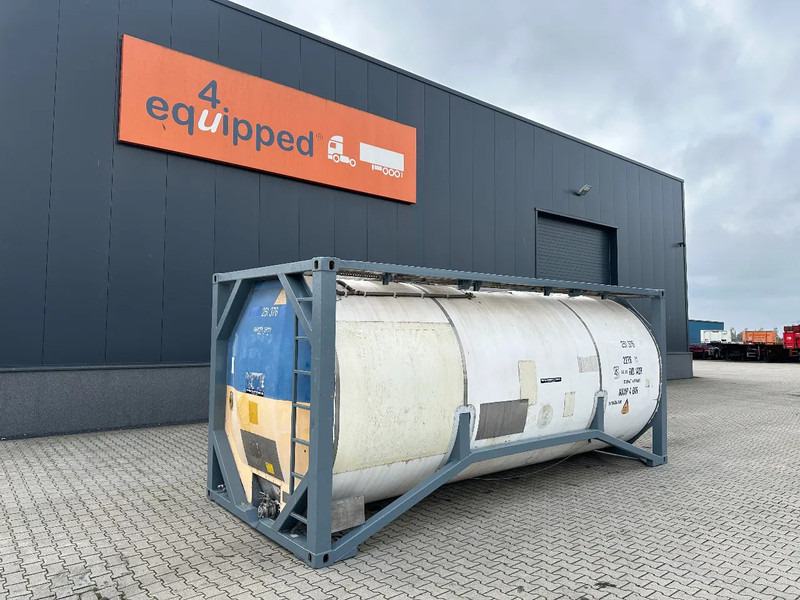 Welfit Oddy 24.890L / 1-COMP, 20FT ISO, UN PORTABLE T11, NEW 5Y- + CSC inspection: 04-2028 - Storage tank: picture 1 Welfit Oddy 24.890L / 1-COMP, 20FT ISO, UN PORTABLE T11, NEW 5Y- + CSC inspection: 04-2028 - Storage tank: picture 1