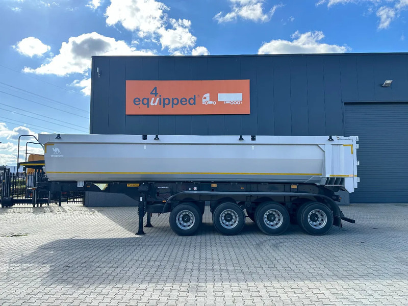 Wielton NEW / UNUSED 4-axle HEAVY-DUTY tipper, HARDOX, 16 tires, 32CBM, NO DOCUMENTS!!! - Tipper semi-trailer: picture 4 Wielton NEW / UNUSED 4-axle HEAVY-DUTY tipper, HARDOX, 16 tires, 32CBM, NO DOCUMENTS!!! - Tipper semi-trailer: picture 4