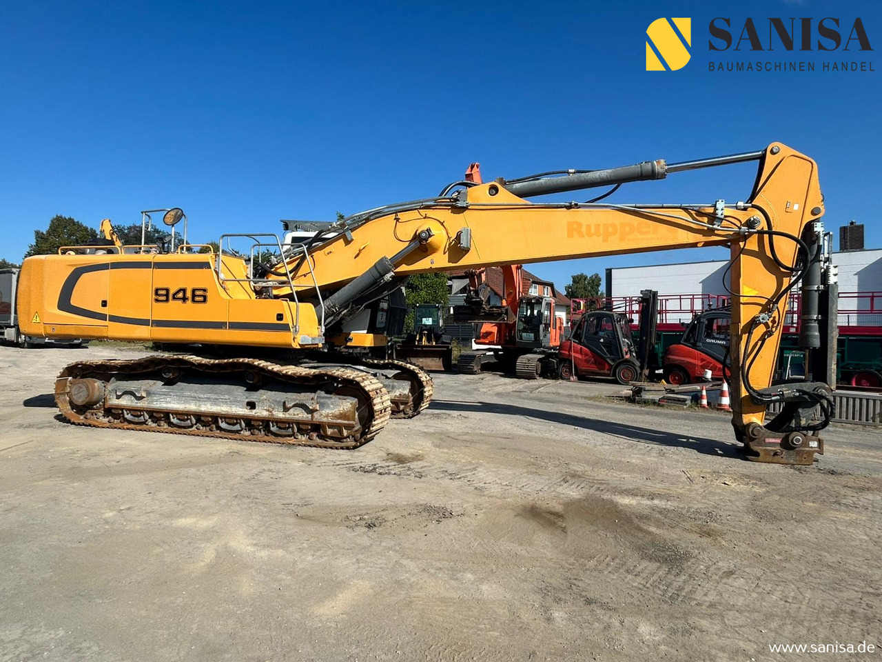 LIEBHERR R946 NLC ZSA/Zusatzhydraulik/Klima/Oilquick OQ80 - Crawler excavator: picture 2 LIEBHERR R946 NLC ZSA/Zusatzhydraulik/Klima/Oilquick OQ80 - Crawler excavator: picture 2