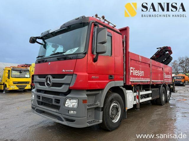 Mercedes-Benz Actros 2541/Kran/PK 34002-SH E/FlyJib/Funk/31Met - Dropside/ Flatbed truck: picture 1 Mercedes-Benz Actros 2541/Kran/PK 34002-SH E/FlyJib/Funk/31Met - Dropside/ Flatbed truck: picture 1