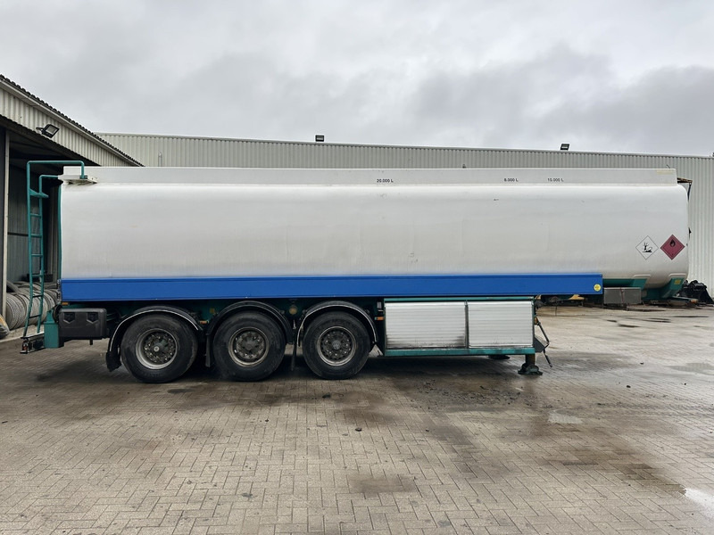 Atcomex TS39 FUEL TANKER / CITERNE GASOIL 40.899L - 3 COMPARTIMENTS - ALUMINIUM - DIESEL / FUEL / BENZINE - BPW - AIR SUSPENSION - Tank semi-trailer: picture 3 Atcomex TS39 FUEL TANKER / CITERNE GASOIL 40.899L - 3 COMPARTIMENTS - ALUMINIUM - DIESEL / FUEL / BENZINE - BPW - AIR SUSPENSION - Tank semi-trailer: picture 3