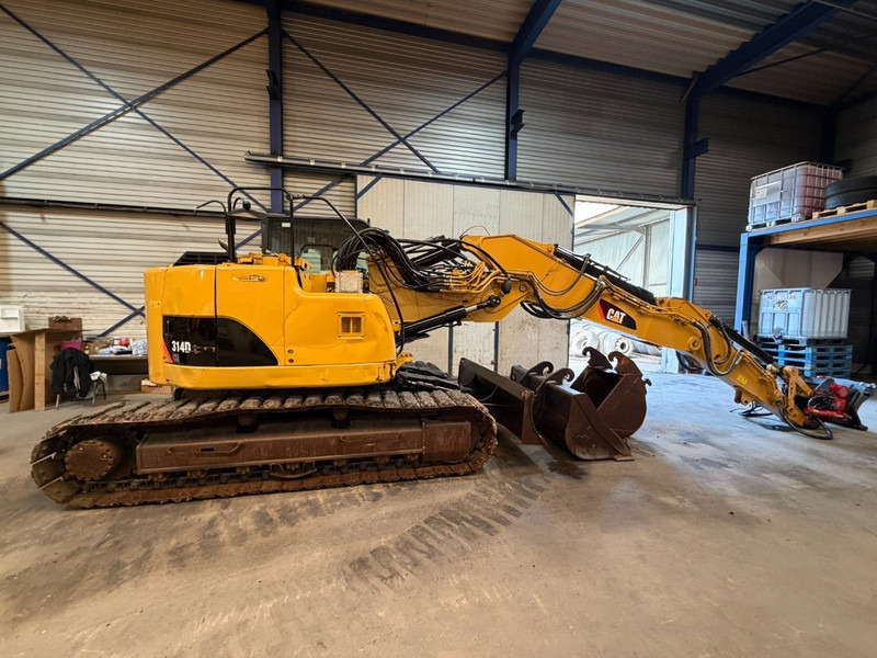Caterpillar 314 D L ROTOTILT - TRIPPLE ARM - BLADE - RUBBER PADS - *5328h* - CE - EPA - BE MACHINE - Crawler excavator: picture 5 Caterpillar 314 D L ROTOTILT - TRIPPLE ARM - BLADE - RUBBER PADS - *5328h* - CE - EPA - BE MACHINE - Crawler excavator: picture 5