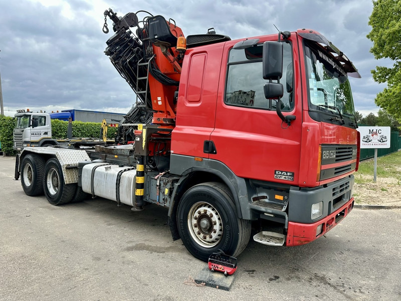 DAF 85 CF 430 6x4 CRANE PK 32.000 F (7x) + WINCH - EURO 2 - MANUAL ZF - HUB REDUCTION / STEEL SPRING - BE TRUCK - Crane truck: picture 2 DAF 85 CF 430 6x4 CRANE PK 32.000 F (7x) + WINCH - EURO 2 - MANUAL ZF - HUB REDUCTION / STEEL SPRING - BE TRUCK - Crane truck: picture 2