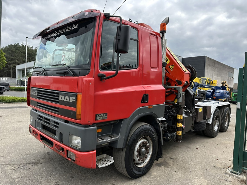 DAF 85 CF 430 6x4 CRANE PK 32.000 F (7x) + WINCH - EURO 2 - MANUAL ZF - HUB REDUCTION / STEEL SPRING - BE TRUCK - Crane truck: picture 3 DAF 85 CF 430 6x4 CRANE PK 32.000 F (7x) + WINCH - EURO 2 - MANUAL ZF - HUB REDUCTION / STEEL SPRING - BE TRUCK - Crane truck: picture 3