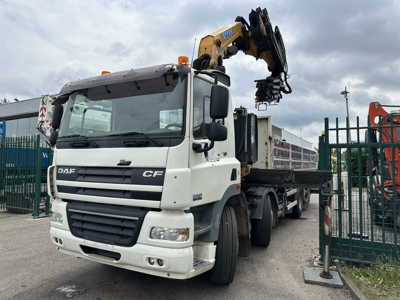 DAF CF 85.360 8x2 + CRANE (25m!) EFFER 305 6S + JIB 4S + ROTATOR - PLATORM 7m60 - LIFT + STEERING AXLE - EURO 5 - BE - Crane truck: picture 4 DAF CF 85.360 8x2 + CRANE (25m!) EFFER 305 6S + JIB 4S + ROTATOR - PLATORM 7m60 - LIFT + STEERING AXLE - EURO 5 - BE - Crane truck: picture 4