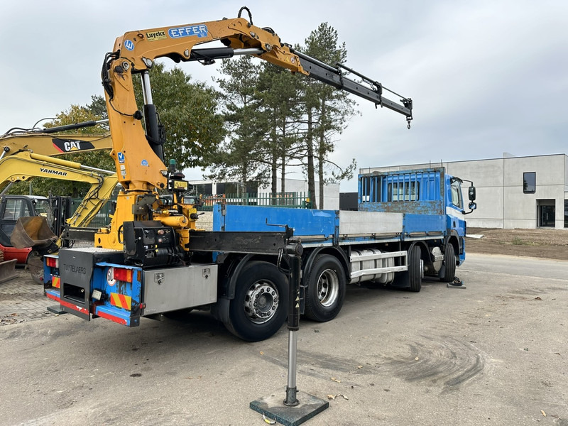 Crane truck DAF CF 85.360 8x2 PLATFORM 7m35 + CRANE EFFER 165-3S + RADIO - MANUAL GEARBOX ZF - EURO 5 - BE TRUCK: picture 7