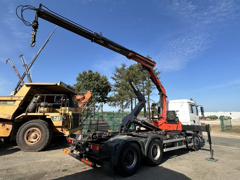 MAN TGA 33.360 6x4 HAAKSYSTEEM + KRAAN PALFINGER PK 15002 - MANUEEL - BLADVERIGN - NAAFREDUCTIE - BE TRUCK - Hook lift truck, Crane truck: picture 4 MAN TGA 33.360 6x4 HAAKSYSTEEM + KRAAN PALFINGER PK 15002 - MANUEEL - BLADVERIGN - NAAFREDUCTIE - BE TRUCK - Hook lift truck, Crane truck: picture 4