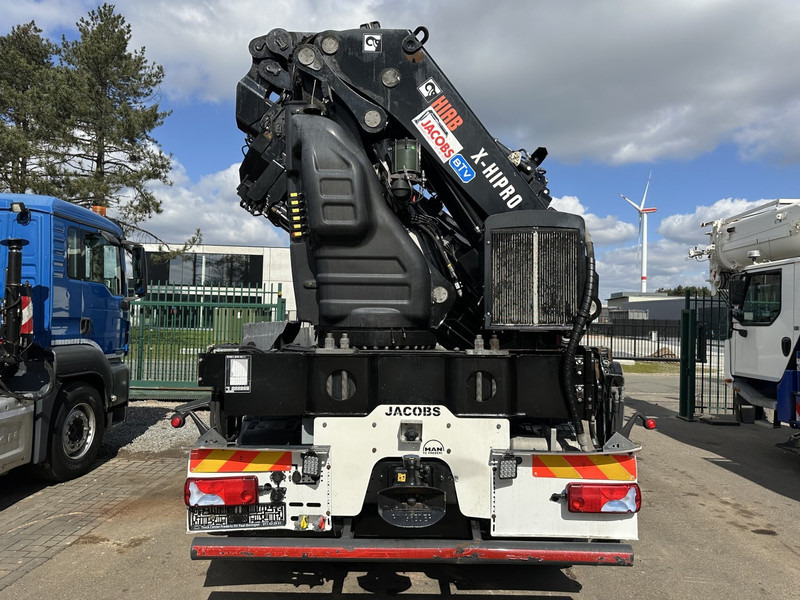 Crane truck MAN TGX 35.420 8x4-4 TRIDEM + CRANE (26m!) HIAB X-HIPRO 408 E-5 + JIB 100X-5 - PLATFORM 6m40 - *306.245km* - BE TRUCK: picture 20