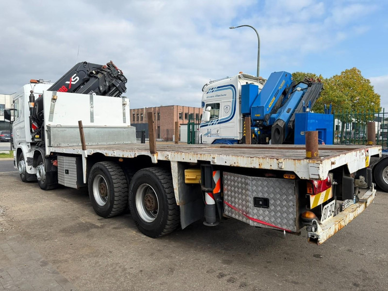 Scania 114C-380 8x4 + CRANE HIAB 700 E-5 - PLATFORM 6m80 + TWISTLOCKS - MANUAL - RETARDER - STEEL SPRING / BIG AXLE HUB REDUCTION - AP ACHSEN - Crane truck: picture 5 Scania 114C-380 8x4 + CRANE HIAB 700 E-5 - PLATFORM 6m80 + TWISTLOCKS - MANUAL - RETARDER - STEEL SPRING / BIG AXLE HUB REDUCTION - AP ACHSEN - Crane truck: picture 5