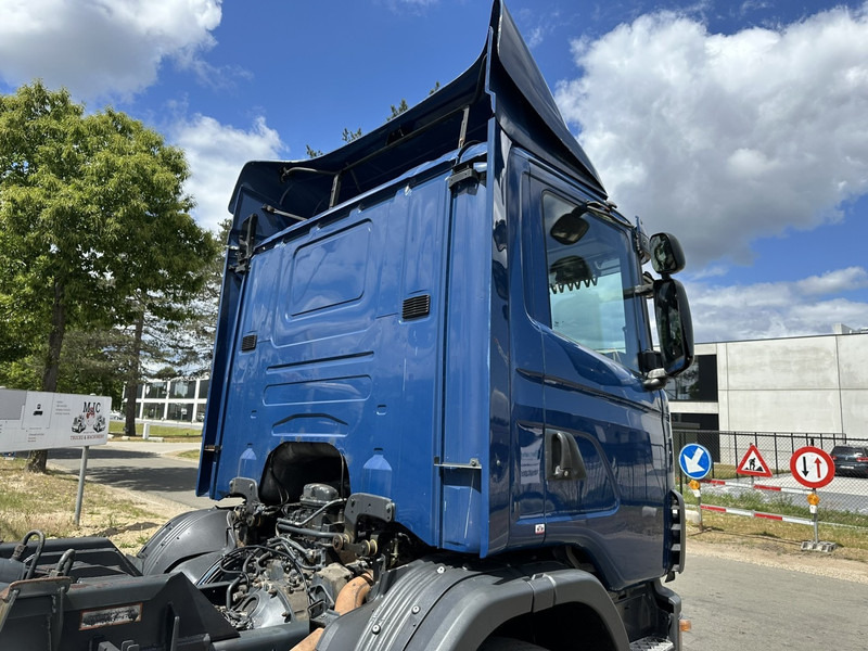 Hook lift truck Scania 124L-420 6x2 HOOKLIFT VDL 20T - STEEL SPRING / BALLESTAS / BLATT - MANUAL - MECHANICAL PUMP - 10 TIRES  DOUBLE WHEELS: picture 16