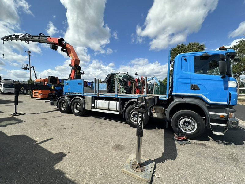 Scania G440 8x4 + (26.5m!) CRANE PALFINGER PK78002 SH G 8x + 1 + WINCH - PLATFORM 6m25 - MANUAL - HUB REDUCTION - STEEL SPRING - EURO 5 - BE TRUCK - Crane truck: picture 4 Scania G440 8x4 + (26.5m!) CRANE PALFINGER PK78002 SH G 8x + 1 + WINCH - PLATFORM 6m25 - MANUAL - HUB REDUCTION - STEEL SPRING - EURO 5 - BE TRUCK - Crane truck: picture 4