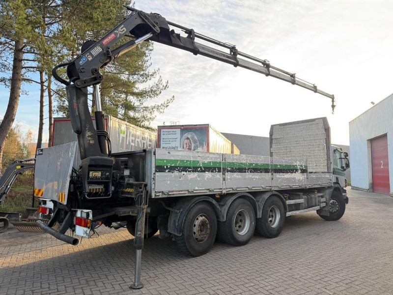 Scania P380 8x4 TRIDEM + CRANE HIAB 166 ES-5 HIPRO - ROTATOR + RADIO - 7m60 PLATFORM - MANUAL - LIFT + STEERING AXLE - Crane truck: picture 3 Scania P380 8x4 TRIDEM + CRANE HIAB 166 ES-5 HIPRO - ROTATOR + RADIO - 7m60 PLATFORM - MANUAL - LIFT + STEERING AXLE - Crane truck: picture 3