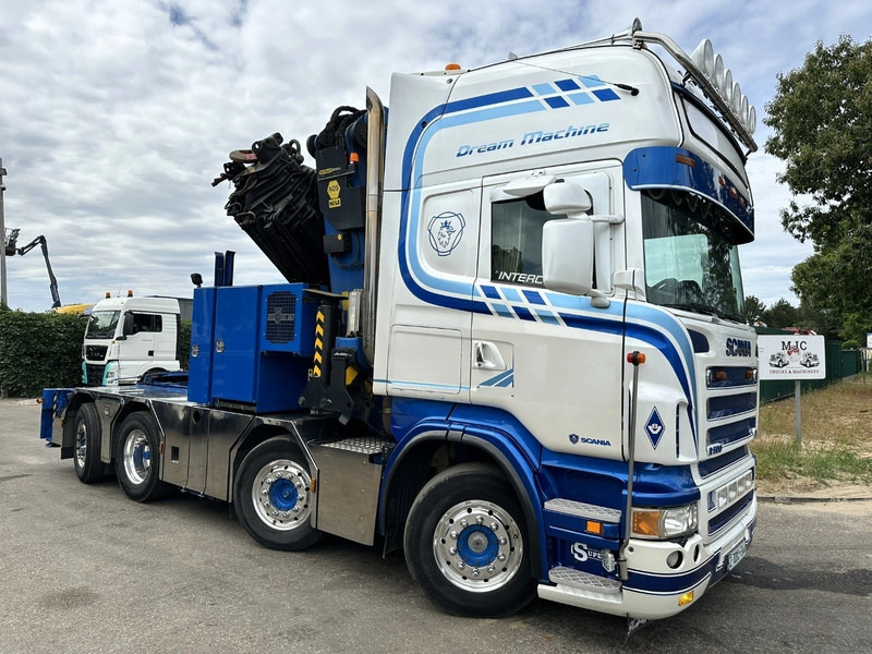 Scania R500 8x2 + CRANE 100Tm! PALFINGER PK100002 G 8x + 1 ME - RETARDER - ALCOA DURA BRIGHT - LIFT + STEERING - 5/6 HYDR F - TÜV 05/2026 - TOP CONDITION - Crane truck: picture 2 Scania R500 8x2 + CRANE 100Tm! PALFINGER PK100002 G 8x + 1 ME - RETARDER - ALCOA DURA BRIGHT - LIFT + STEERING - 5/6 HYDR F - TÜV 05/2026 - TOP CONDITION - Crane truck: picture 2