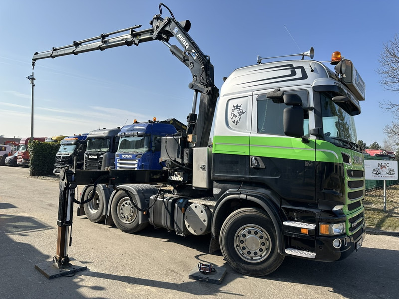 Scania R500 V8 6x2 + KRAN MKG HLK 231 HP (23tm) - 4x HYDR - RADIO - RETARDER - MANUAL - LIFT + STEERING AXLE - Crane truck: picture 1 Scania R500 V8 6x2 + KRAN MKG HLK 231 HP (23tm) - 4x HYDR - RADIO - RETARDER - MANUAL - LIFT + STEERING AXLE - Crane truck: picture 1
