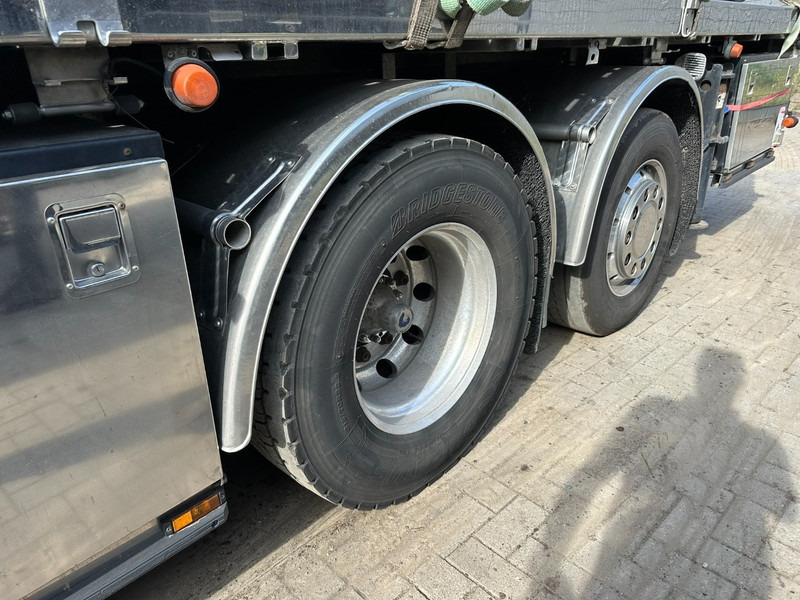 Dropside/ Flatbed truck, Crane truck Scania R620 8x2 + KRAN HIAB 800EP-5 HiPro - RETARDER - LIFT/STEERING AXLE - HIGHLINE SLEEPER - LEATHER - ALCOA: picture 13