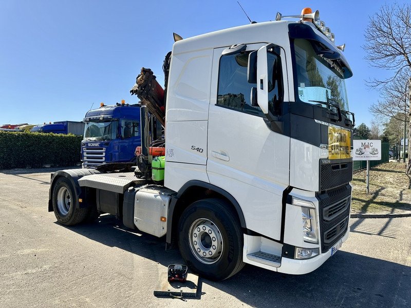 Volvo FH 540 ZSM + KRAN PALFINGER PK 18500 + RADIO - *449.000km* - EURO 6 - COC - 4 STABS - Tractor unit: picture 1 Volvo FH 540 ZSM + KRAN PALFINGER PK 18500 + RADIO - *449.000km* - EURO 6 - COC - 4 STABS - Tractor unit: picture 1