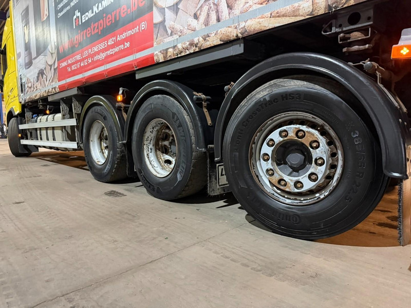 Curtainsider truck Volvo FH 460 8x4 TRIDEM CURTAINSIDE BOX 8m50 / BDF / SILO COMPRESSOR - *FULL AIR* - EURO 6 - LIFT + STEERING AXLE - BE TRUCK: picture 20