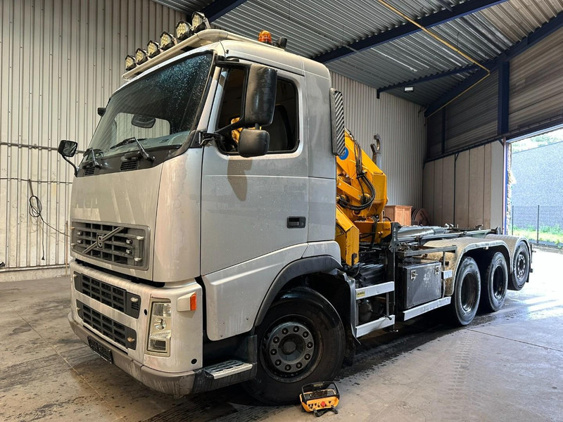 Volvo FH12-420 8x4 HOOKLIFT AJK + CRANE EFFER 250 - 3S - RADIO - TRIDEM LIFT + STEERING AXLE - I SHIFT - BE TRUCK - Hook lift truck, Crane truck: picture 1 Volvo FH12-420 8x4 HOOKLIFT AJK + CRANE EFFER 250 - 3S - RADIO - TRIDEM LIFT + STEERING AXLE - I SHIFT - BE TRUCK - Hook lift truck, Crane truck: picture 1