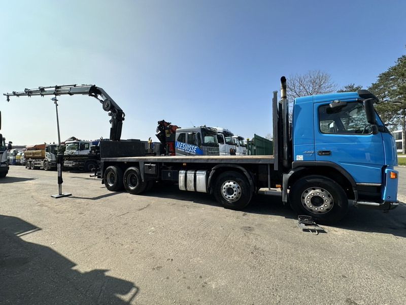 Dropside/ Flatbed truck, Crane truck Volvo FM 440 8x4 PRITSCHE 7m20 + KRAN HIAB 288 EP-5 HIDUO + RADIO + ROTATOR - SCHALTGETRIEBE - AP ACHSEN - *395.000km*: picture 20