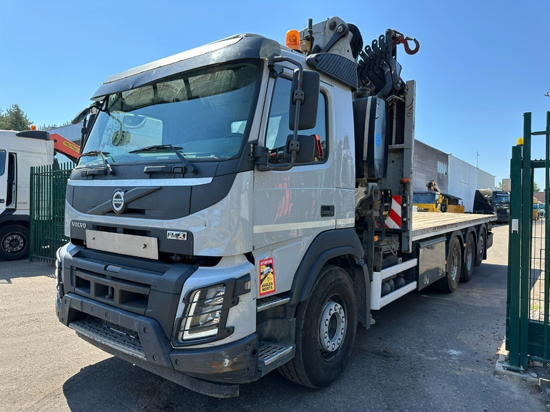 Volvo FMX 330 8x4 TRIDEM + CRANE EFFER 265 / 6S - PLATFORM 7m50 - EURO 6 - RADIO - *473.000km* - TÜV 05/2026 - BE TRUCK - Crane truck: picture 3 Volvo FMX 330 8x4 TRIDEM + CRANE EFFER 265 / 6S - PLATFORM 7m50 - EURO 6 - RADIO - *473.000km* - TÜV 05/2026 - BE TRUCK - Crane truck: picture 3