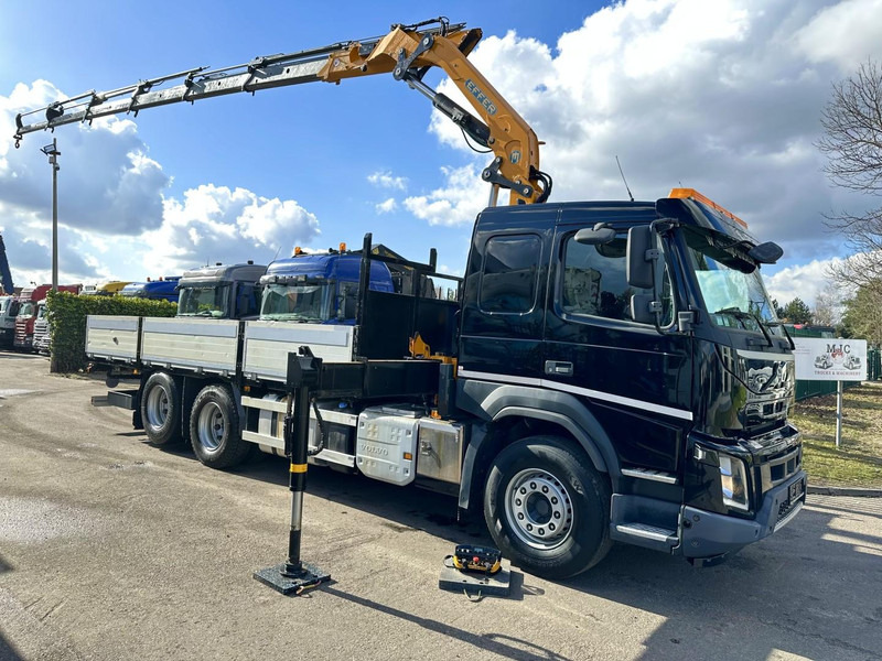 Volvo FMX 370 6x2 PLATFORM 6M35 + CRANE EFFER 215/6S -*127.000km* - LIFT AXLE - DOUBLE WHEELS - I SHIFT - EURO 6 - BE PAPERS - Crane truck: picture 1 Volvo FMX 370 6x2 PLATFORM 6M35 + CRANE EFFER 215/6S -*127.000km* - LIFT AXLE - DOUBLE WHEELS - I SHIFT - EURO 6 - BE PAPERS - Crane truck: picture 1