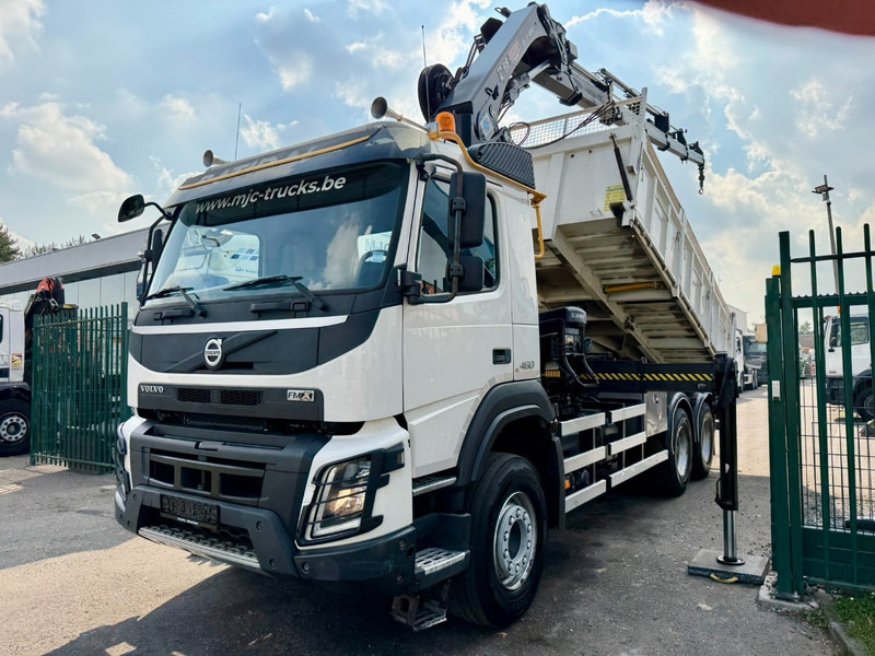 Volvo FMX 460 6x4 PRITSCHE + KRAN HIAB 244 E-5 HIPRO - ROTATOR - RADIO - *349.000km* - EURO 6 - 13T AXLES - BE TRUCK - Dropside/ Flatbed truck, Crane truck: picture 3 Volvo FMX 460 6x4 PRITSCHE + KRAN HIAB 244 E-5 HIPRO - ROTATOR - RADIO - *349.000km* - EURO 6 - 13T AXLES - BE TRUCK - Dropside/ Flatbed truck, Crane truck: picture 3