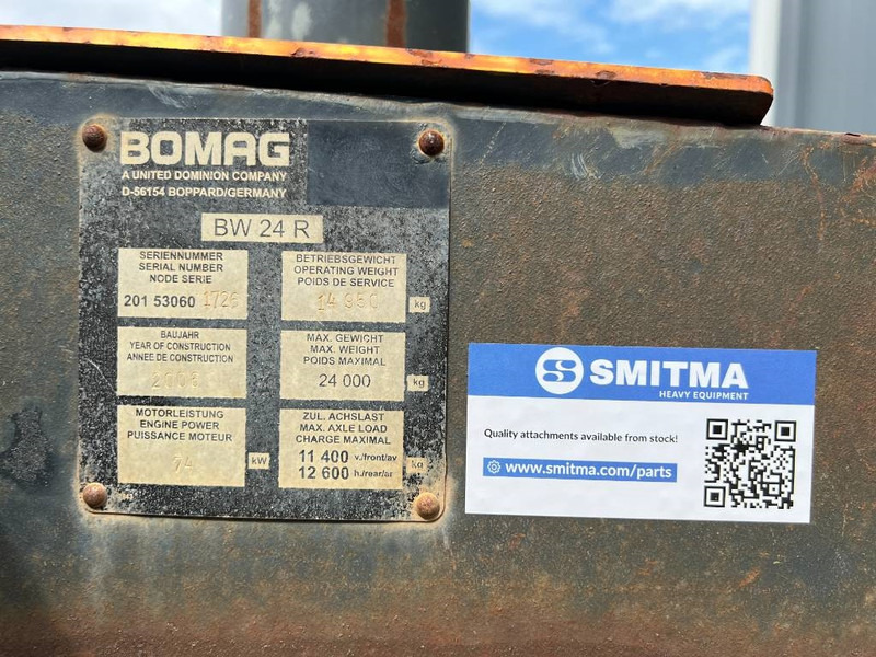 Pneumatic roller Bomag BW24R: picture 10 Pneumatic roller Bomag BW24R: picture 10