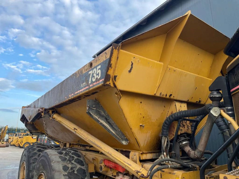 Articulated dumper Cat 735: picture 16