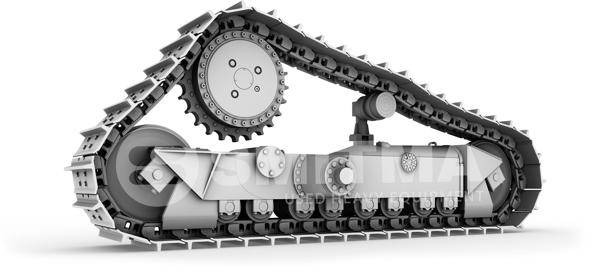 Cat D6H - Frame/ Chassis for Construction machinery: picture 1 Cat D6H - Frame/ Chassis for Construction machinery: picture 1