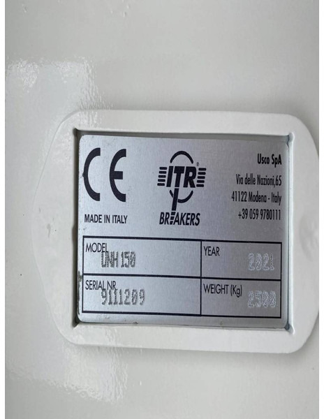 ITR UNH150 - Hydraulic hammer for Construction machinery: picture 3 ITR UNH150 - Hydraulic hammer for Construction machinery: picture 3