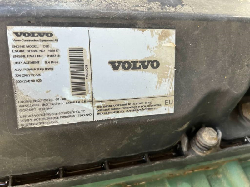 Articulated dumper Volvo A30E: picture 15