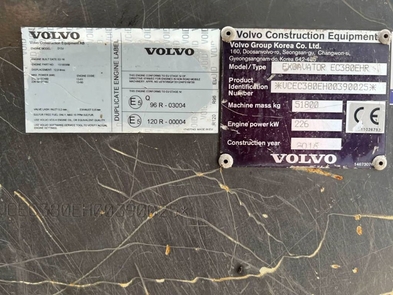 Volvo EC380E HR UHD - Crawler excavator: picture 4 Volvo EC380E HR UHD - Crawler excavator: picture 4