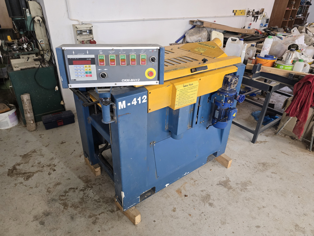 BAKER M-412 - Woodworking machinery: picture 2 BAKER M-412 - Woodworking machinery: picture 2