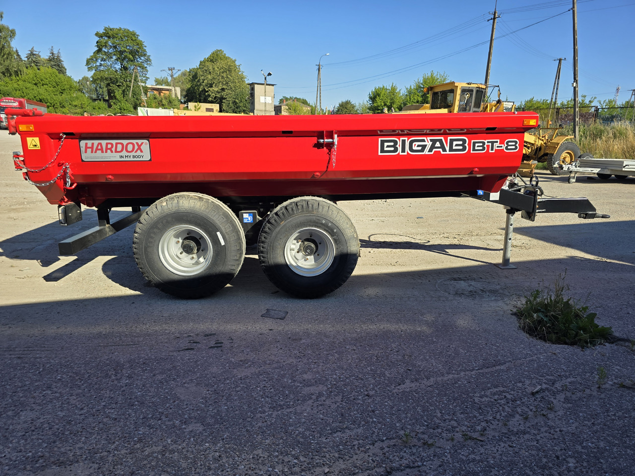 BIGAB BT-8 HARDOX - Farm tipping trailer/ Dumper: picture 3 BIGAB BT-8 HARDOX - Farm tipping trailer/ Dumper: picture 3