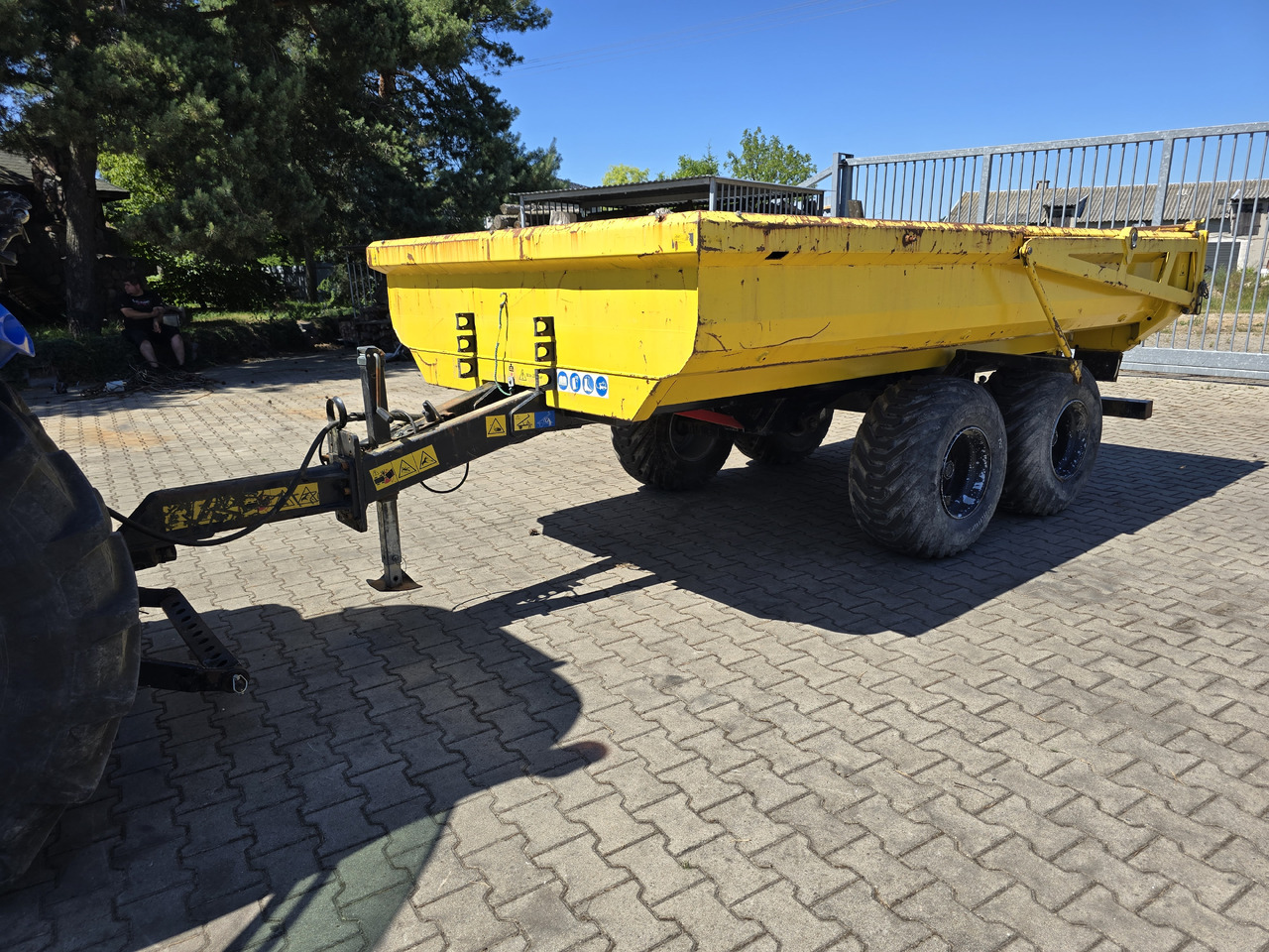 BIGAB BT-8 HARDOX - Tipper trailer: picture 2 BIGAB BT-8 HARDOX - Tipper trailer: picture 2