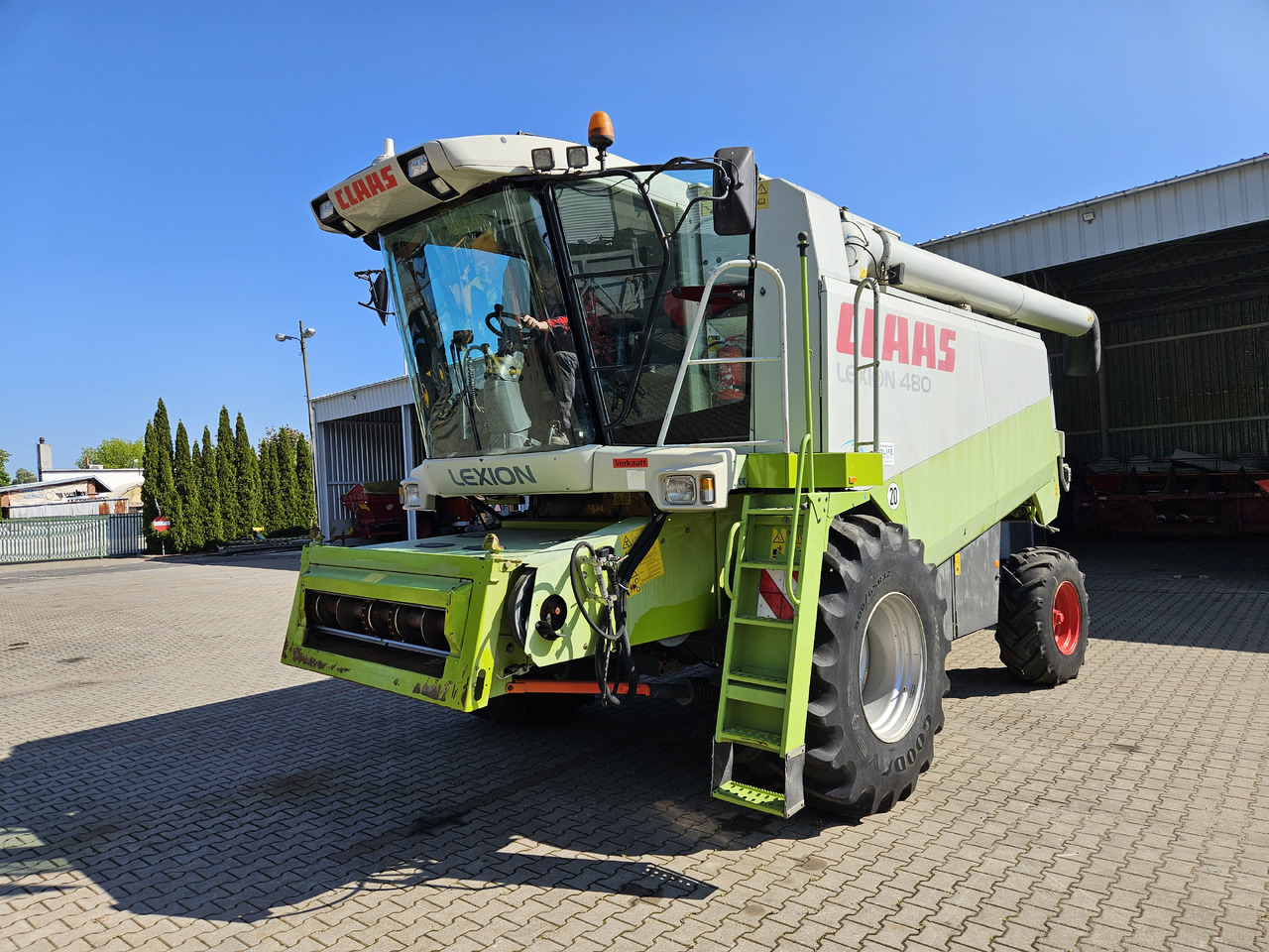 Claas Lexion 480 - Combine harvester: picture 1 Claas Lexion 480 - Combine harvester: picture 1