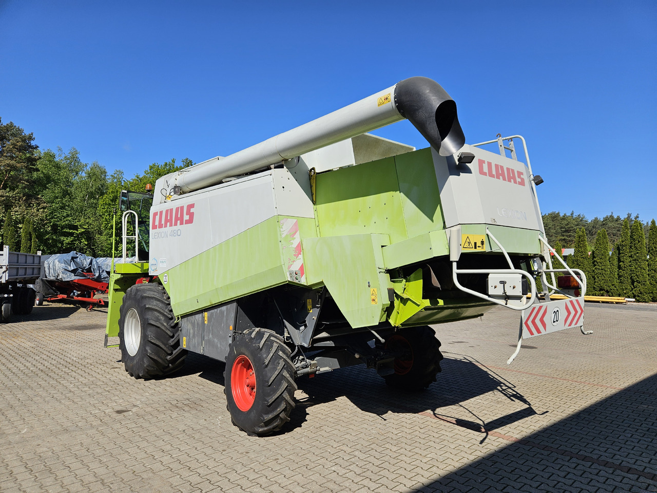 Claas Lexion 480 - Combine harvester: picture 5 Claas Lexion 480 - Combine harvester: picture 5