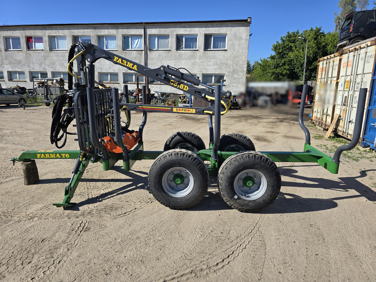 FARMA T6 - Forestry trailer: picture 4 FARMA T6 - Forestry trailer: picture 4