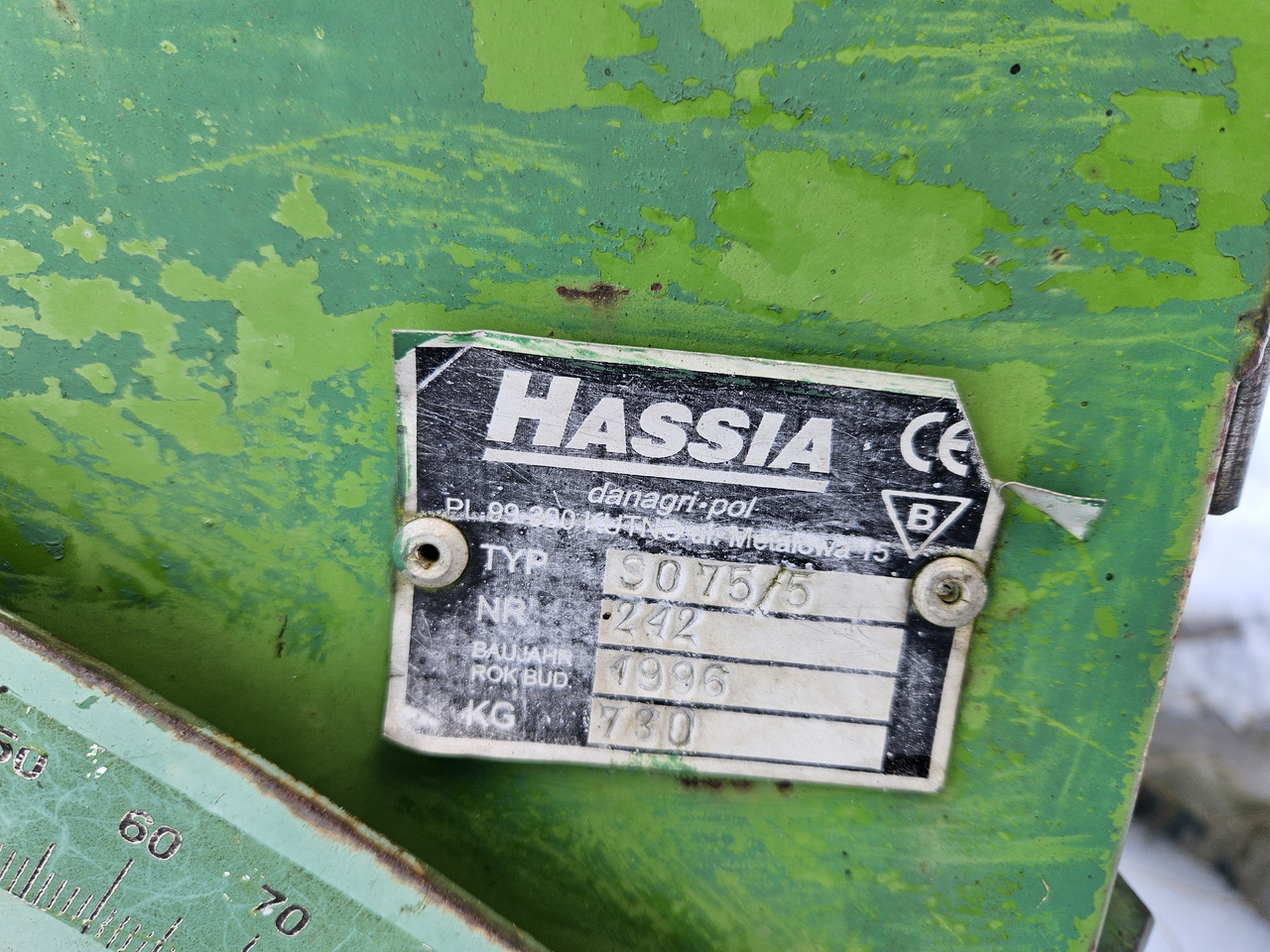 Hassia S075/5 - Sowing equipment: picture 5 Hassia S075/5 - Sowing equipment: picture 5
