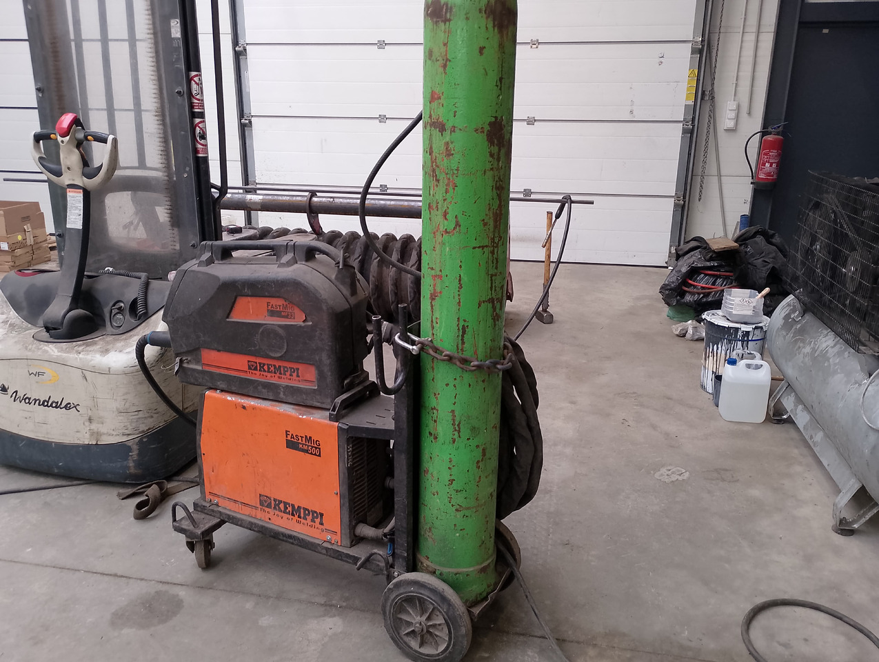 KEMPPI stMig KM500 + podajnik KEMPPI MF 33 - Welding equipment: picture 3 KEMPPI stMig KM500 + podajnik KEMPPI MF 33 - Welding equipment: picture 3