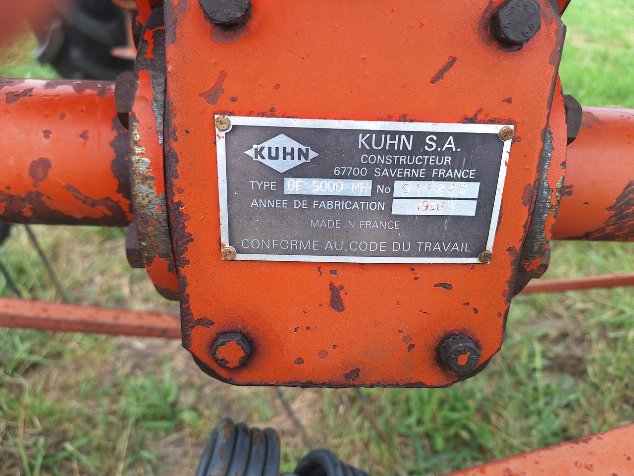 KUHN GF5000MH - Tedder/ Rake: picture 5 KUHN GF5000MH - Tedder/ Rake: picture 5