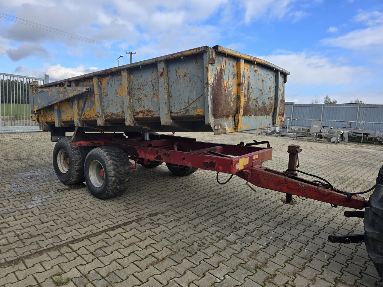 MORE MASKINER T-041/k hardox - Farm tipping trailer/ Dumper: picture 1 MORE MASKINER T-041/k hardox - Farm tipping trailer/ Dumper: picture 1