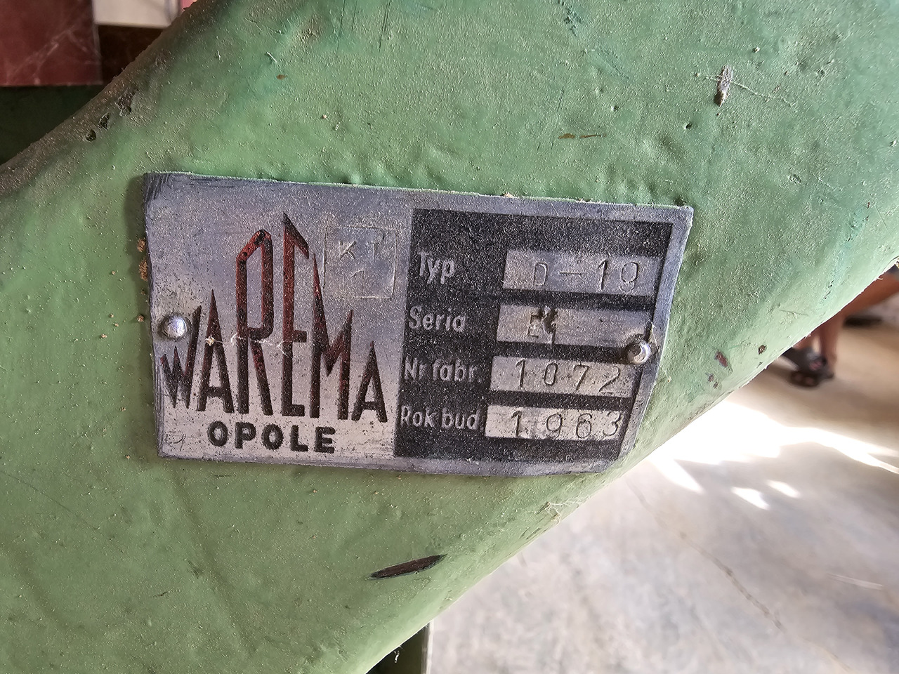 Woodworking machinery WAREMA OPOLE D-19: picture 6