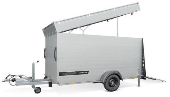 ANSSEMS GTB 1350 VT3 Ultra Low Deckelanhänger - Car trailer: picture 1 ANSSEMS GTB 1350 VT3 Ultra Low Deckelanhänger - Car trailer: picture 1